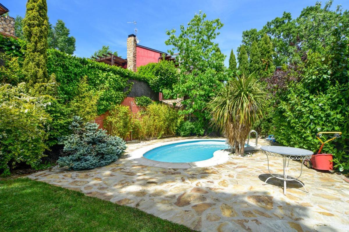 Chalet Navacerrada Piscina Privada Buitenkant foto
